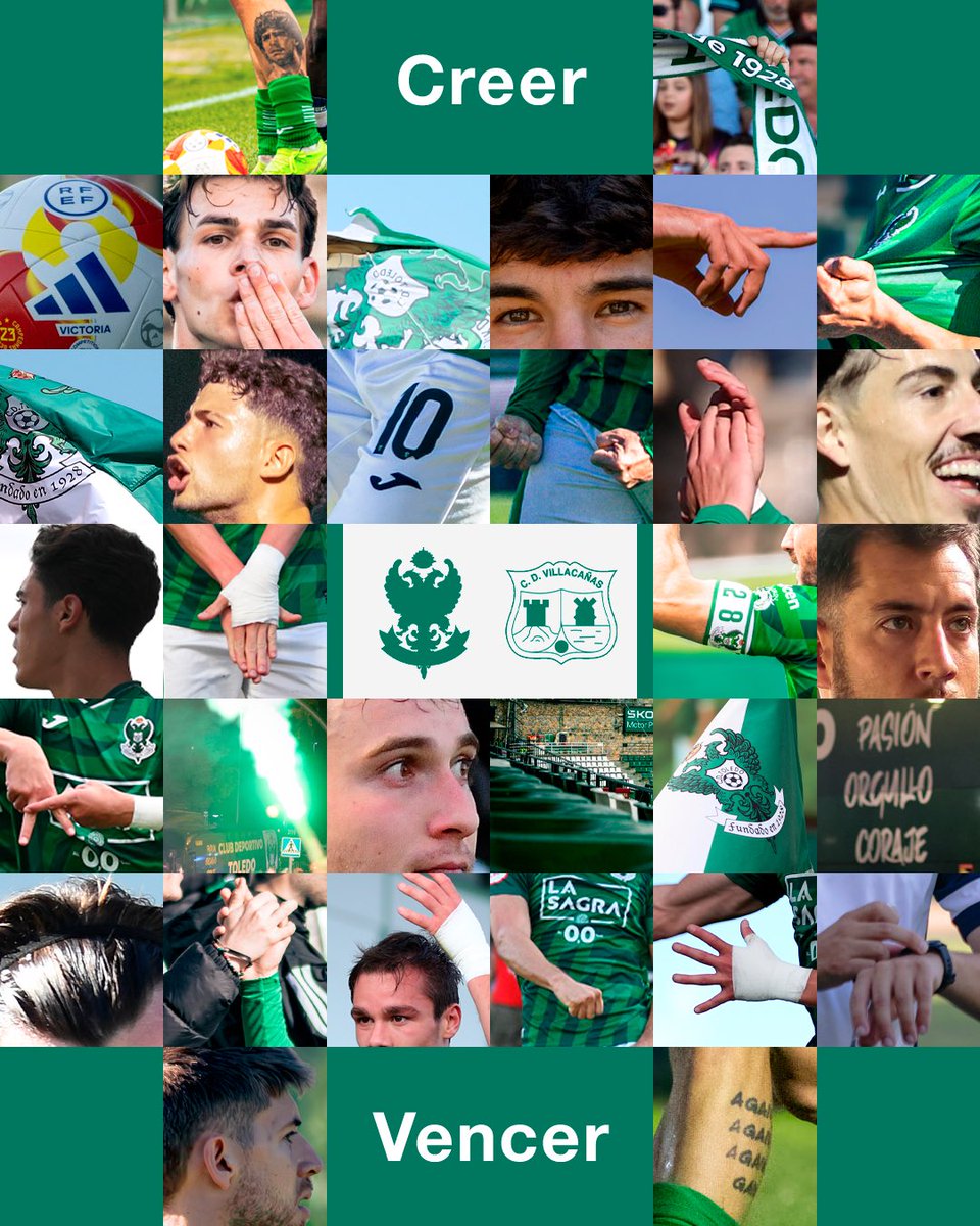 CD_Toledo's tweet photo. Mañana. Con todo. Sobran los motivos.

#SiempreCDToledo 💚⚪️ https://t.co/uwok4HzZC3