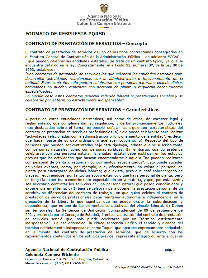 comprapublica_'s tweet photo. 🍼¿Tienen los contratistas de prestación de servicios derecho al fuero de lactancia hasta los 2 años?

Colombia Compra expide concepto unificado cambiando su postura y reconociendo esta protección para madres contratistas. Se precisan algunas particularidades

¿De qué se trató?👇

Tras sostener previamente que la Ley 2306 de 2023 aplicaba solo para relaciones laborales, Colombia Compra aclaró su postura para alinearse con la Corte Constitucional, en el sentido de que el fuero de maternidad y lactancia sí ampara a las mujeres vinculadas mediante contratos de prestación de servicios.

Sin embargo, esta protección tiene alcances diferenciados según la etapa:

-Desde la gestación y hasta 18 semanas posparto, opera la presunción de despido discriminatorio. Para terminar el vínculo, la entidad estatal debe demostrar una justa causa y contar con la autorización previa del Inspector del Trabajo.

-Desde las 18 semanas hasta los 2 años: Aunque el fuero de lactancia subsiste, desaparece la presunción automática de discriminación y la entidad ya no necesita permiso del Ministerio del Trabajo. En caso de terminación o no renovación, recae sobre la contratista la carga de probar, con libertad probatoria, que la decisión fue discriminatoria.

Finalmente, frente a los embarazos de alto riesgo, indica la Agencia que las partes pueden pactar la suspensión temporal del contrato de mutuo acuerdo para proteger la salud de la madre, pero ninguna entidad puede declararla de manera unilateral.

(Descarga en comentarios)👇