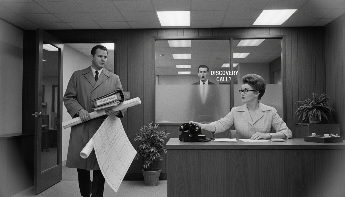 lonerockpoint's tweet image. Discovery call red flag: 'We already know what we need, we just need someone to build it.' Sir, that is not a discovery call. That is a hostage situation.

#AgencyLife #UX #UserResearch #GovTech #Discovery