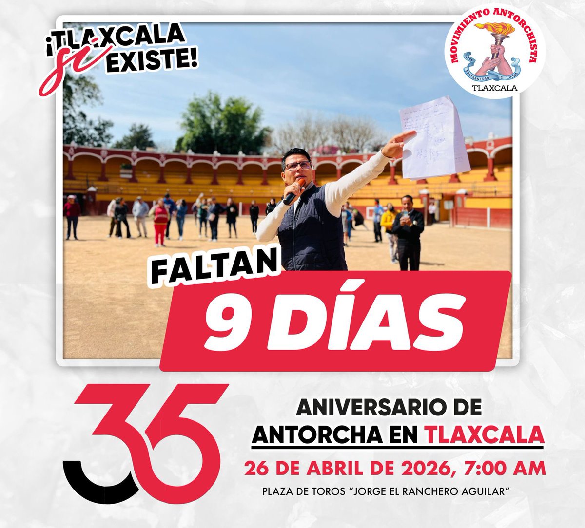 ¡Faltan 9 días! ¿Listos? ✅❤️‍🔥