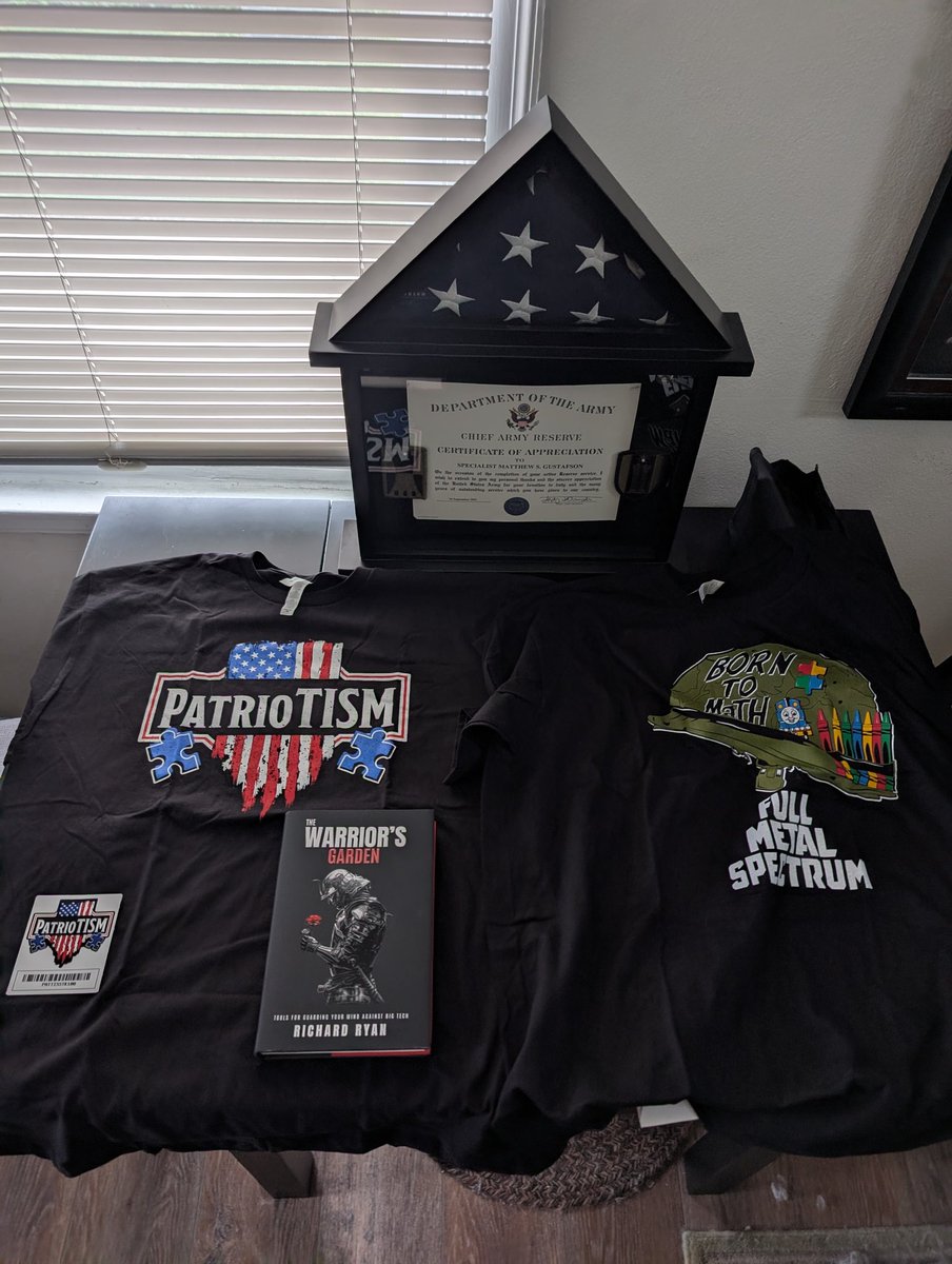Thanks <a href="/bunkerbranding/">Bunker Branding Co.</a> for the awesome shirts and the free book! I look forward to more charity events!!! :D