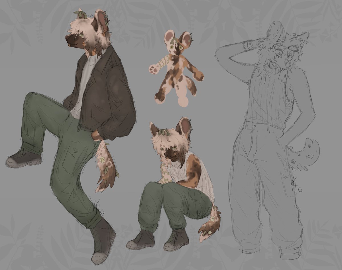 Sodapups_'s tweet image. Custom commission for $35 c:
•
•
•
•
• 🦴🍀 #commission #furry #anthro #furryart