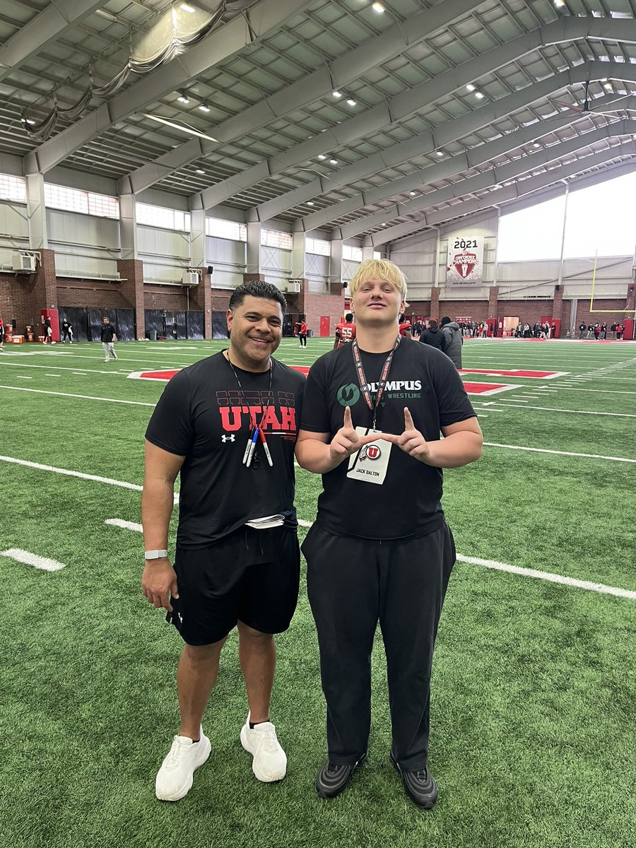 Jack Dalton (6’5 285lbs, C/o 2028) tweet media