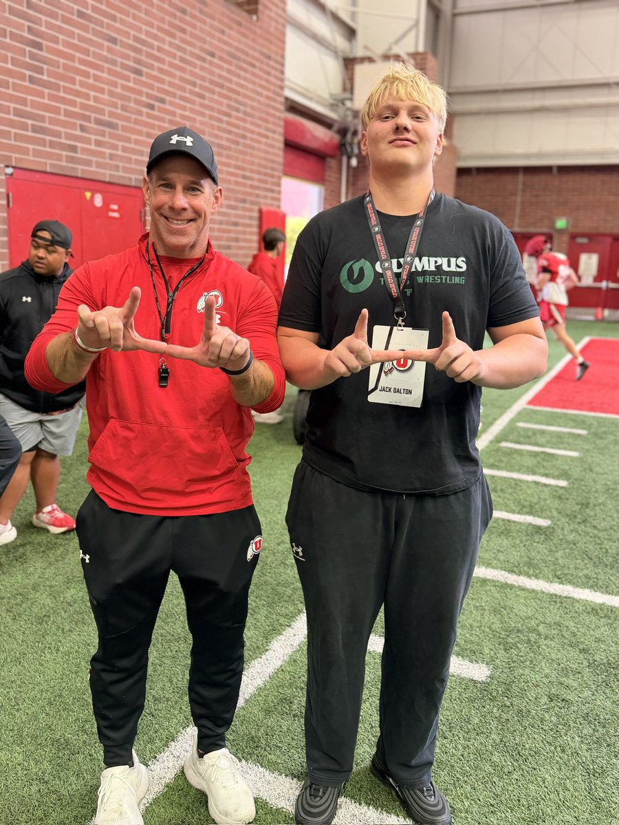 Jack Dalton (6’5 285lbs, C/o 2028) tweet media