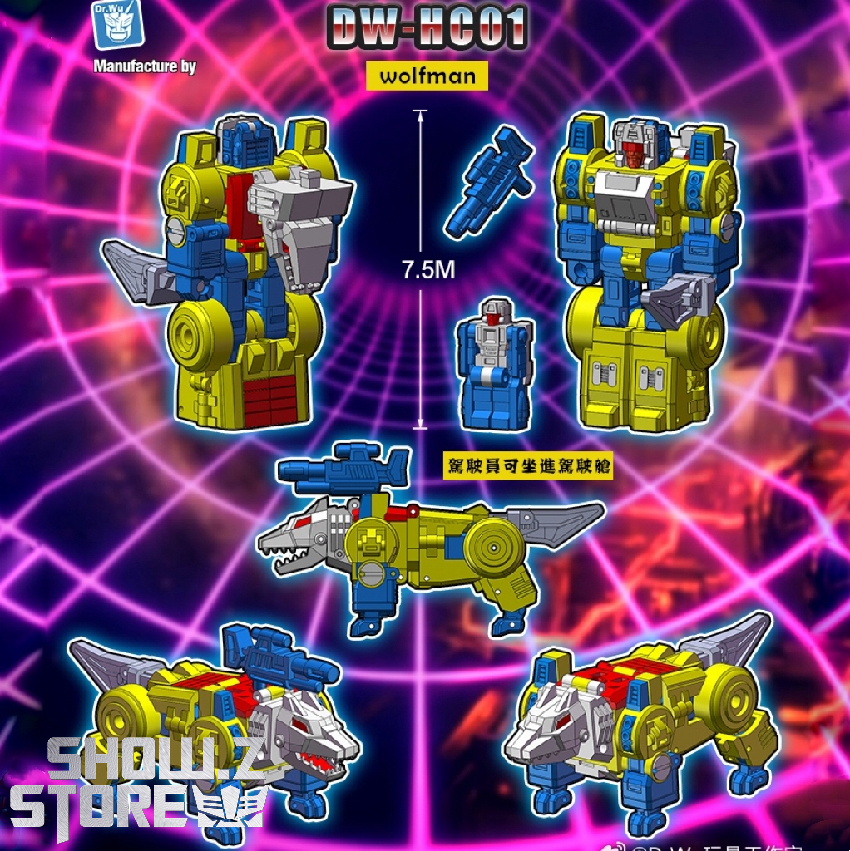 ShowZStore's tweet photo. [Pre-Order] Dr.Wu DW-HC01 Wolfman
Full Price Unknown
https://t.co/xUyZeM00PL

#DrWu #DWHC01 #Wolfman #transformers #G1 #TFs #Headmaster #Weirdwolf
#actionfigure #transformer #modelkit #showzstore #Showzdailyreport https://t.co/x51hqBjZA8