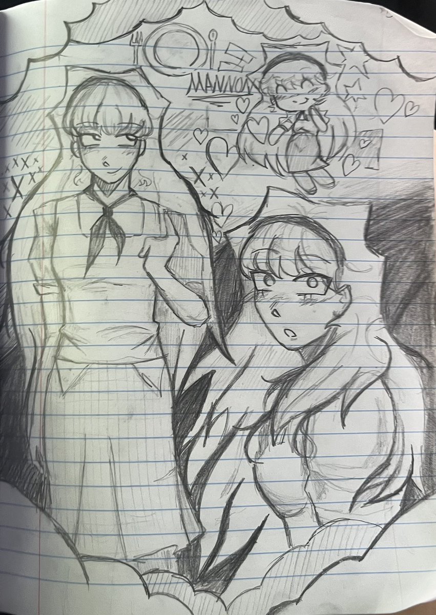 pixiemesmer's tweet image. Manon sketch I do today for my fav irl oomf ^^! 

She’s sosos pretty 🥹 had to do by memory cus my laptop DIED on me. 

#manondeadplate #deadplate #sig