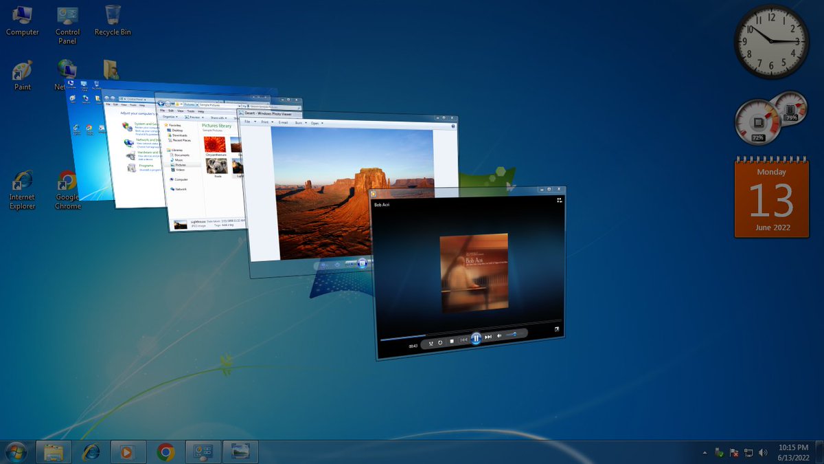 ATXCarrie777's tweet image. #windows7 #aero #3dflip #archive