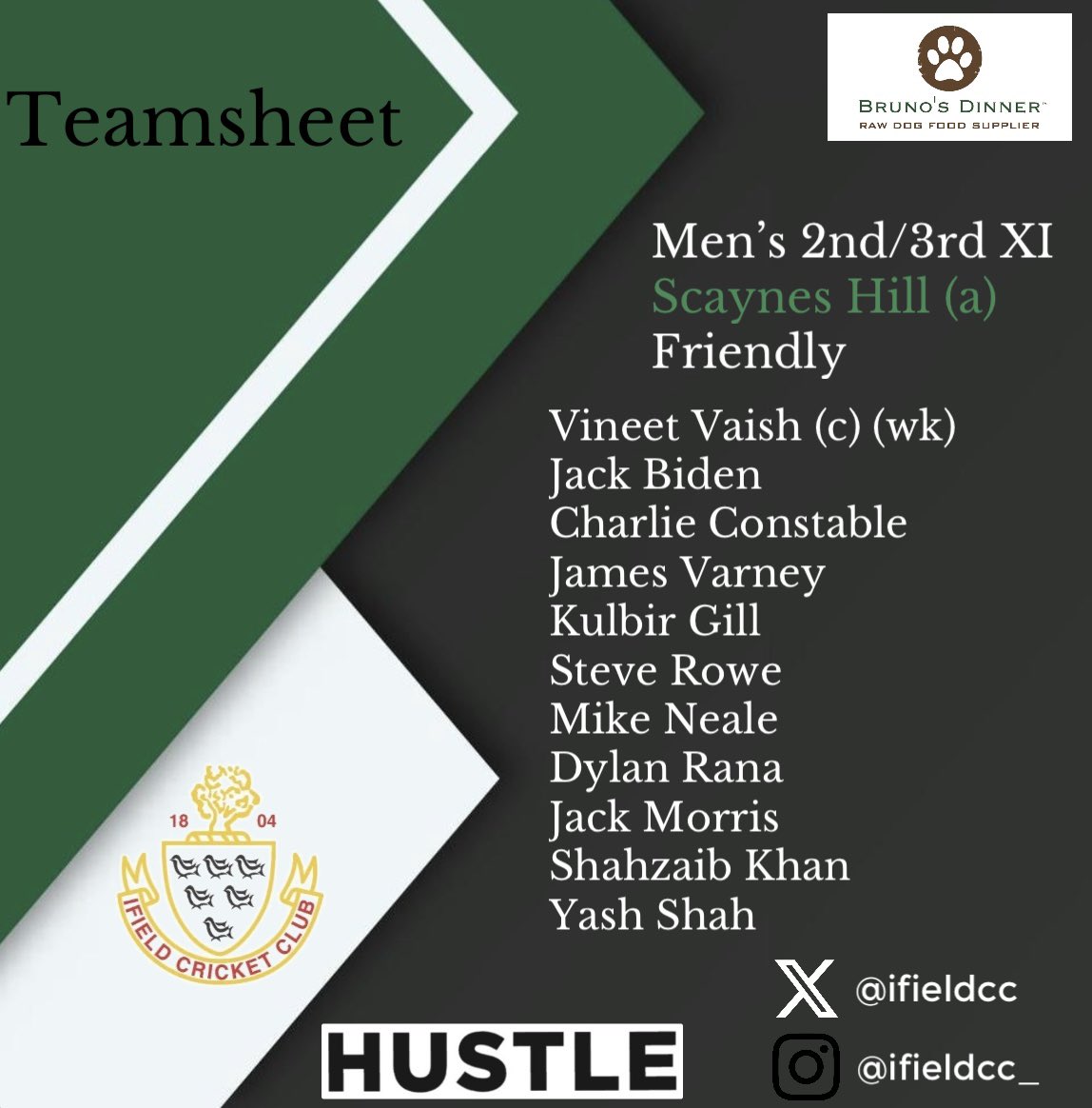 Ifield Cricket Club tweet media