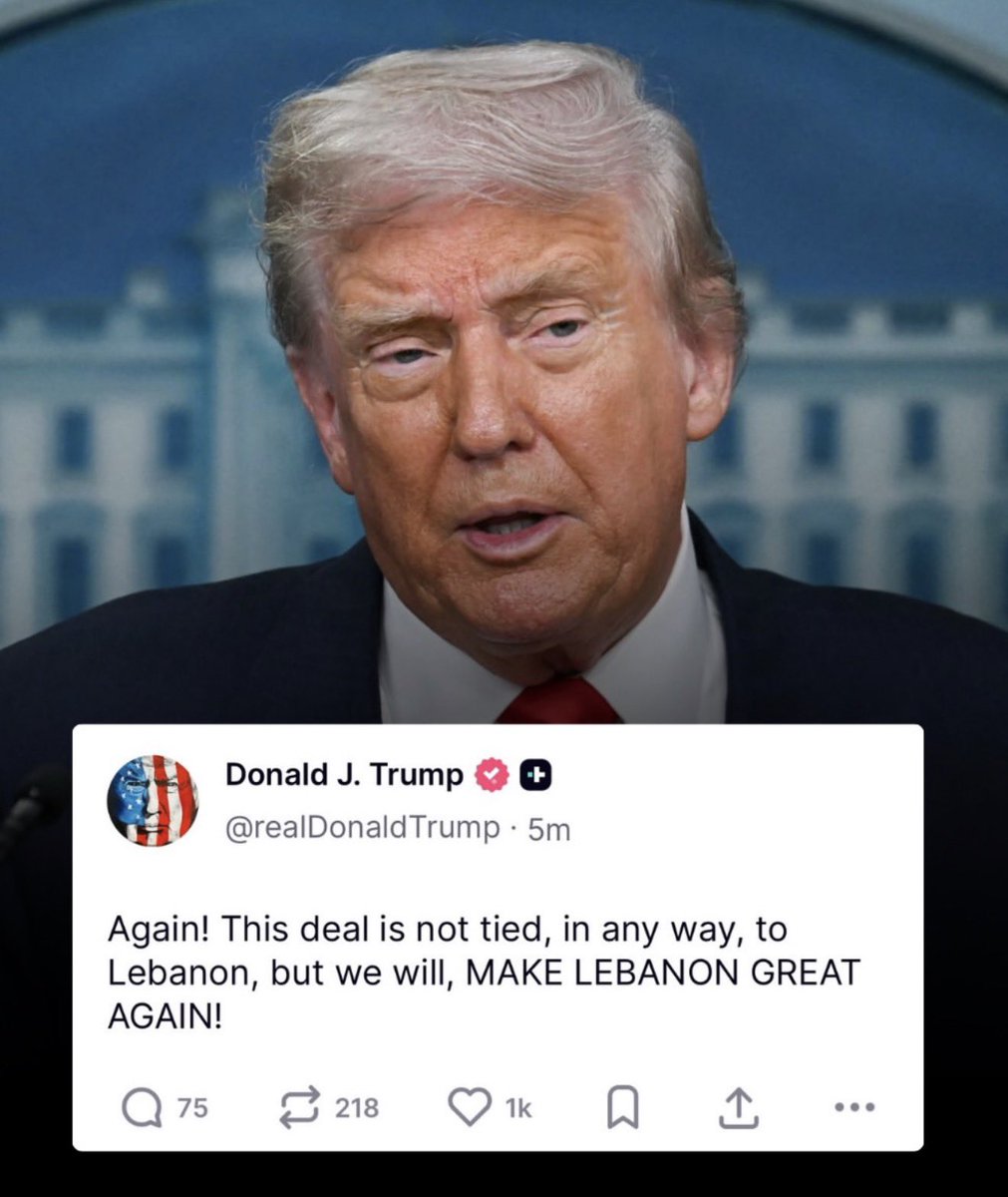 Gusc's tweet photo. @POTUS @LBpresidency #Lebanon https://t.co/7RIa5nv1GC