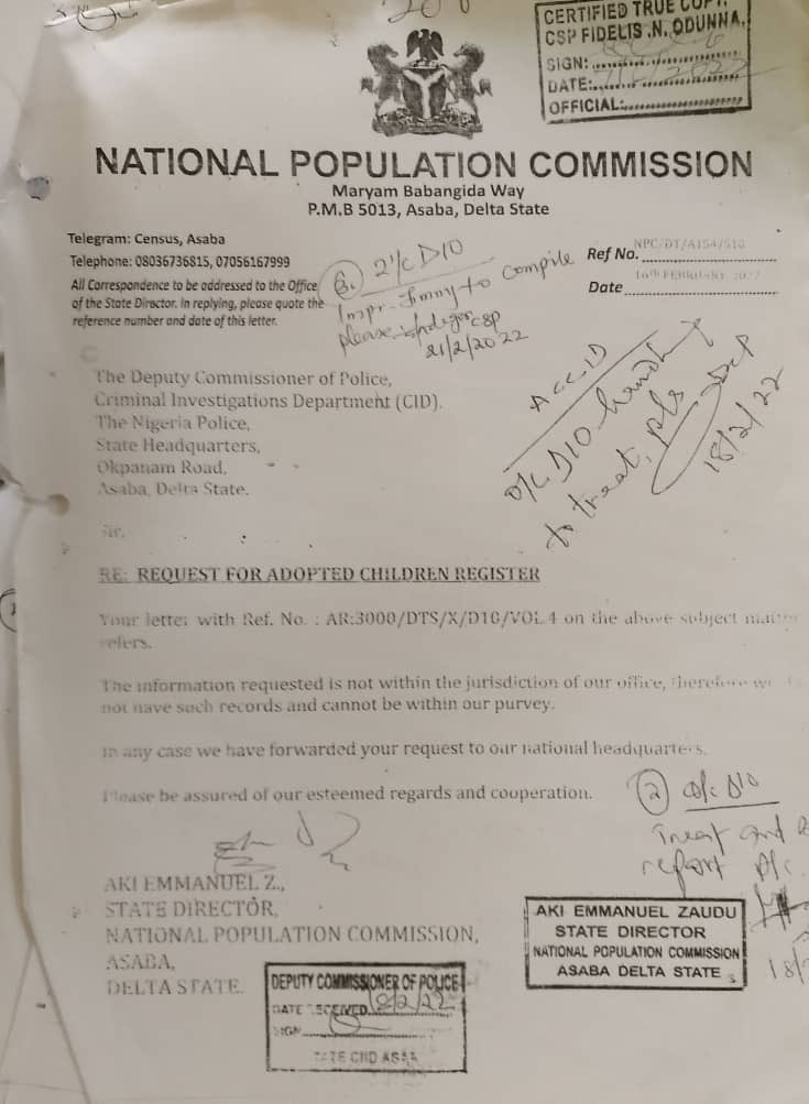 Proficience_'s tweet photo. @natpopcom why refuse to provide register of children alleged to be Illegally adopted?  @nassnigeria why @DthaOfficial was allowed to amend child right act even though comr Aghogho raised alarm about it. Why is @DSGovernment
Keeping aghogho in jail? #FreeAghogho  

@RtHonSheriff stop the tyranny