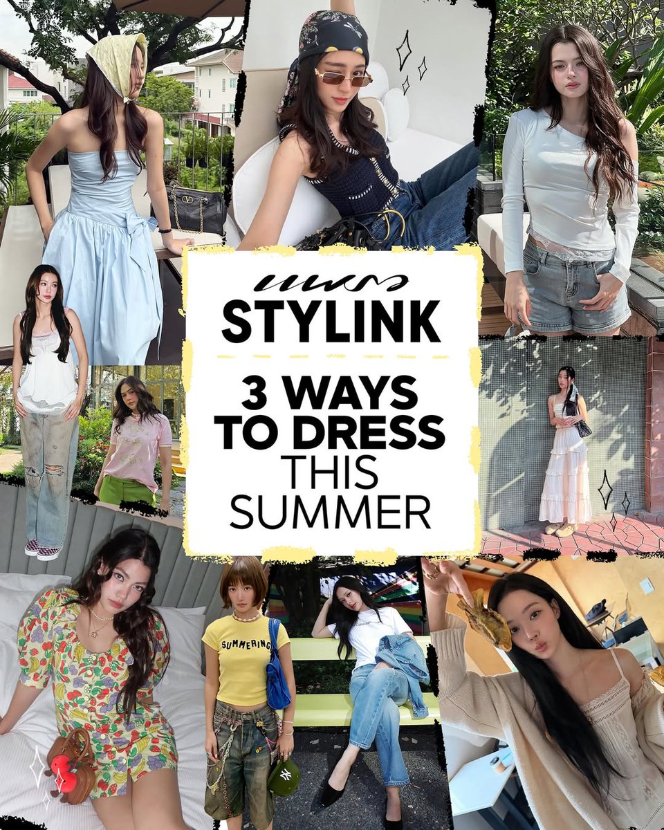 JOYful_global's tweet image. [praewmag] exploring 3 standout summer 2026 stylink trends with styling tips for temperatures over 40°c — color pop, everyday denim, and romantic girl ☀️🌴

#JOY is featured in the color pop, but she fits every summer look so perfectly! watching her rock these trends feels joyful