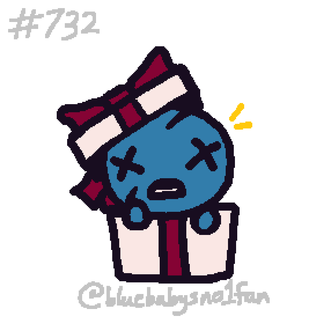 bluebabysno1fan's tweet image. daily blue baby #732
#tboi #mspaint
