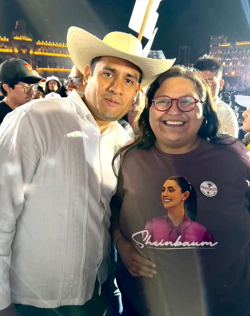 YairGade's tweet photo. Me sumo a las felicitaciones que recibe mi amiga y ahora Comisionada Nacional de Elecciones y Alianzas @CitlaHM por la encomienda que nuestra presidenta nacional Luisa Alcalde asigna con profunda responsabilidad para fortalecer nuestro instituto político Morena S https://t.co/w0ELsrMIY7