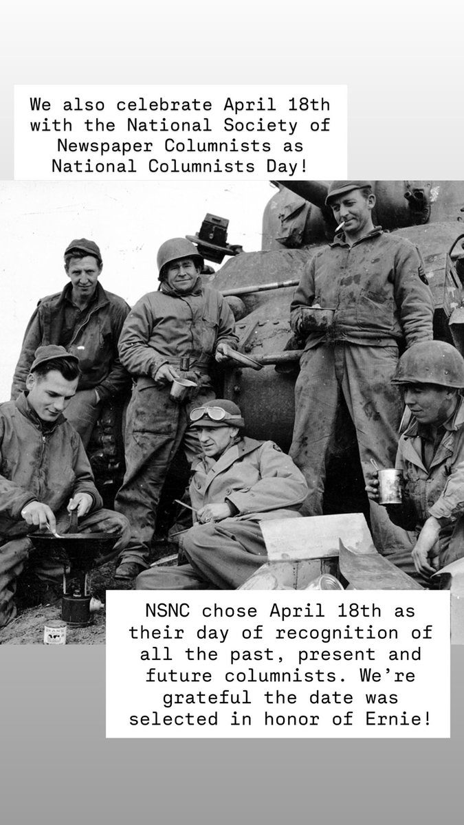 Ernie Pyle Legacy Foundation tweet media