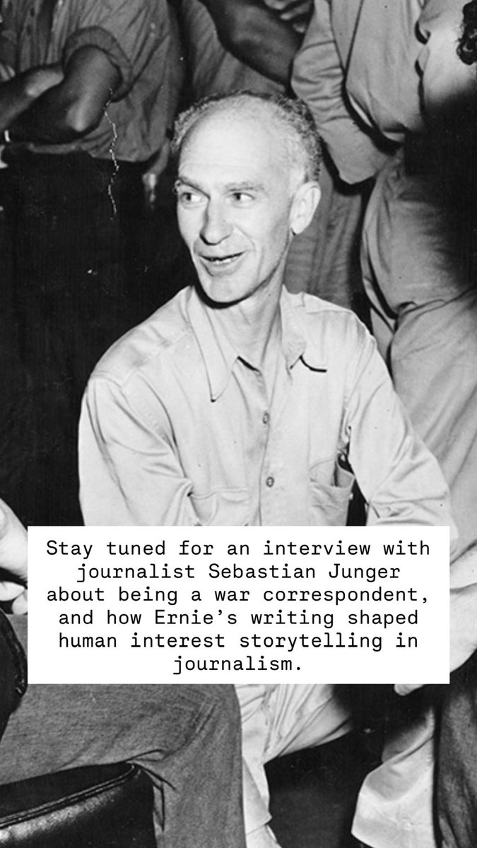 Ernie Pyle Legacy Foundation tweet media