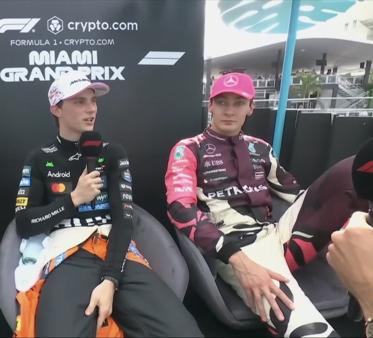 my drivers and their distinct ways of sitting