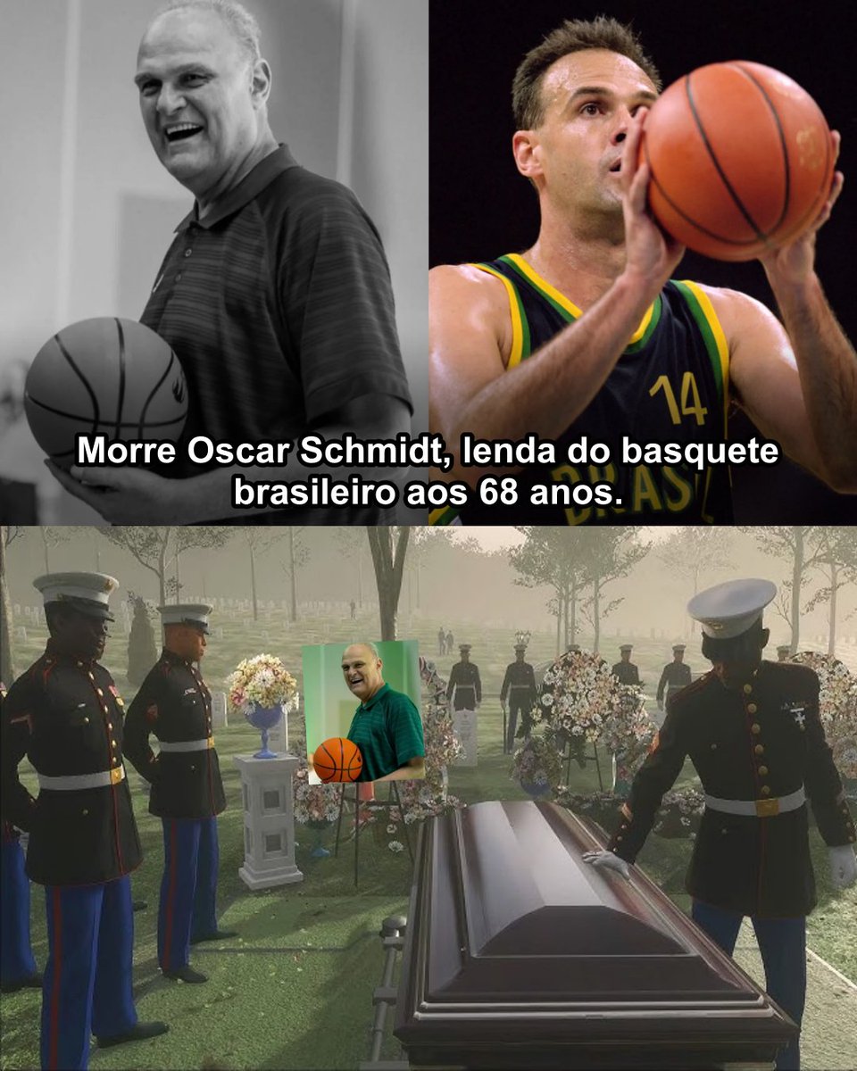 academiadgamers's tweet photo. Descanse em paz, Oscar Shmidt 🏀🕊️ https://t.co/iSO7M2HgCf