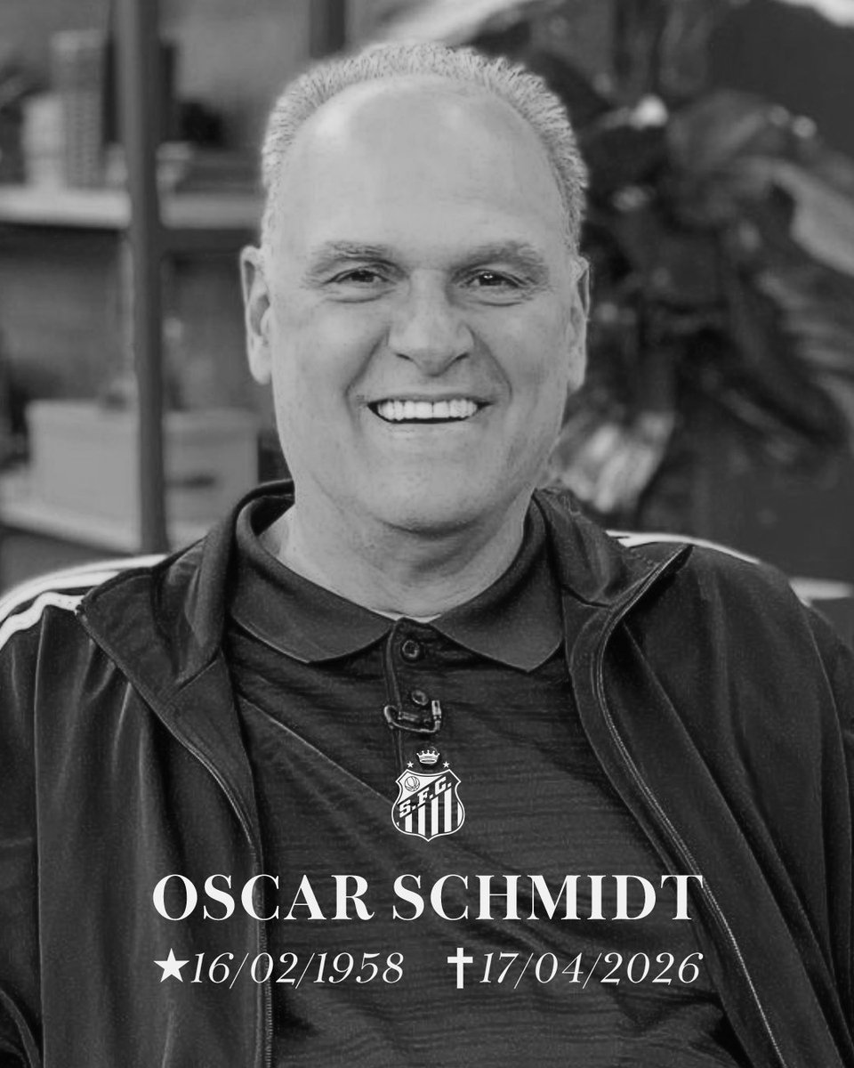 O Santos FC lamenta profundamente o falecimento da lenda brasileira Oscar Schmidt. Mão Santa, foi um dos maiores esportistas do nosso país e um dos grandes jogadores do basquete mundial, sendo detentor de recordes inacreditáveis. Oscar, que foi santista durante toda a sua