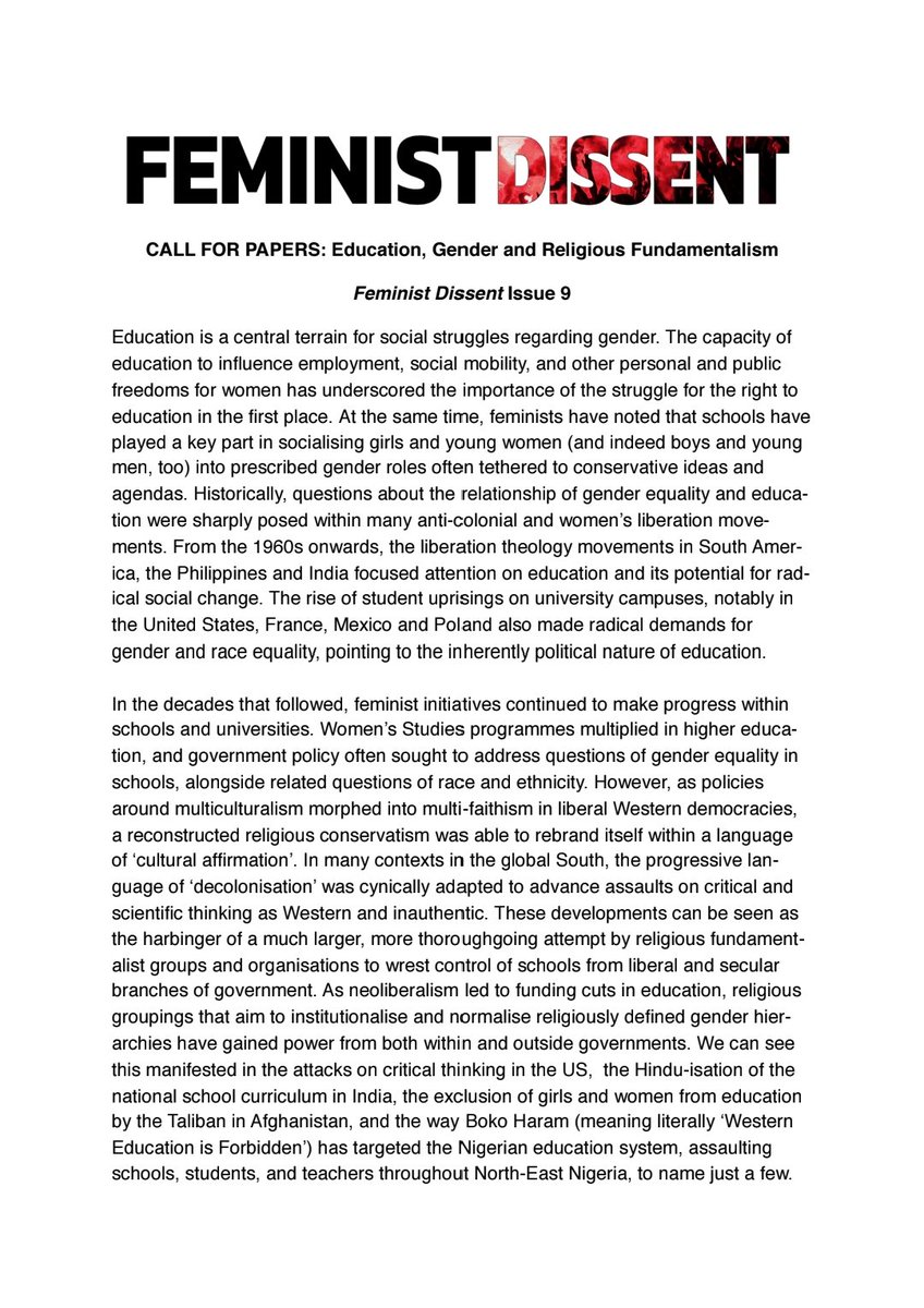 Feminist Dissent tweet media