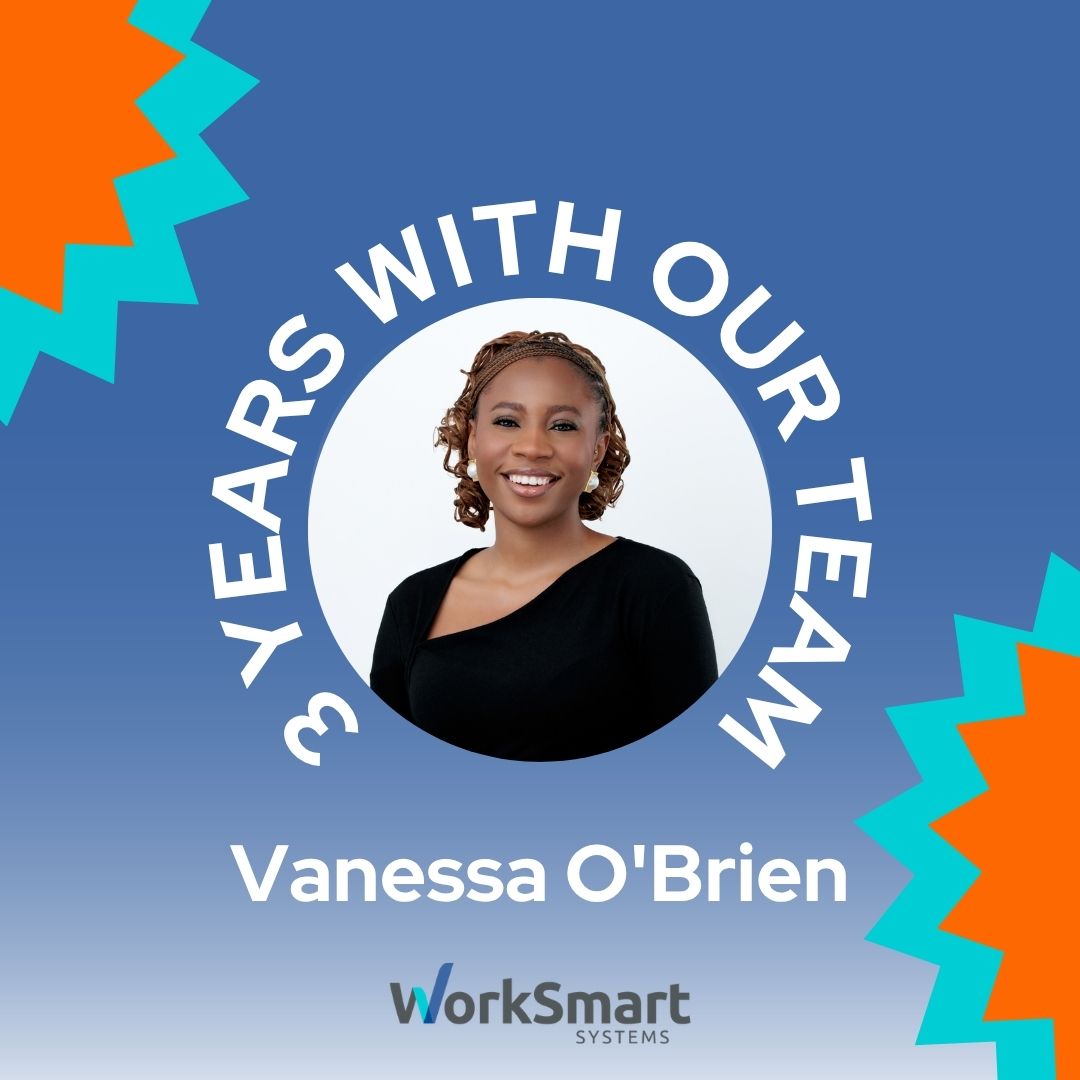 WorkSmartPEO's tweet photo. Join us in celebrating Vanessa’s 3-year anniversary with WorkSmart! 🎉

We’re grateful for your dedication and the impact you’ve made over the past three years.

#WorkSmartSystems #HumanResources #EfficientBusiness https://t.co/h4bmLbyXSN