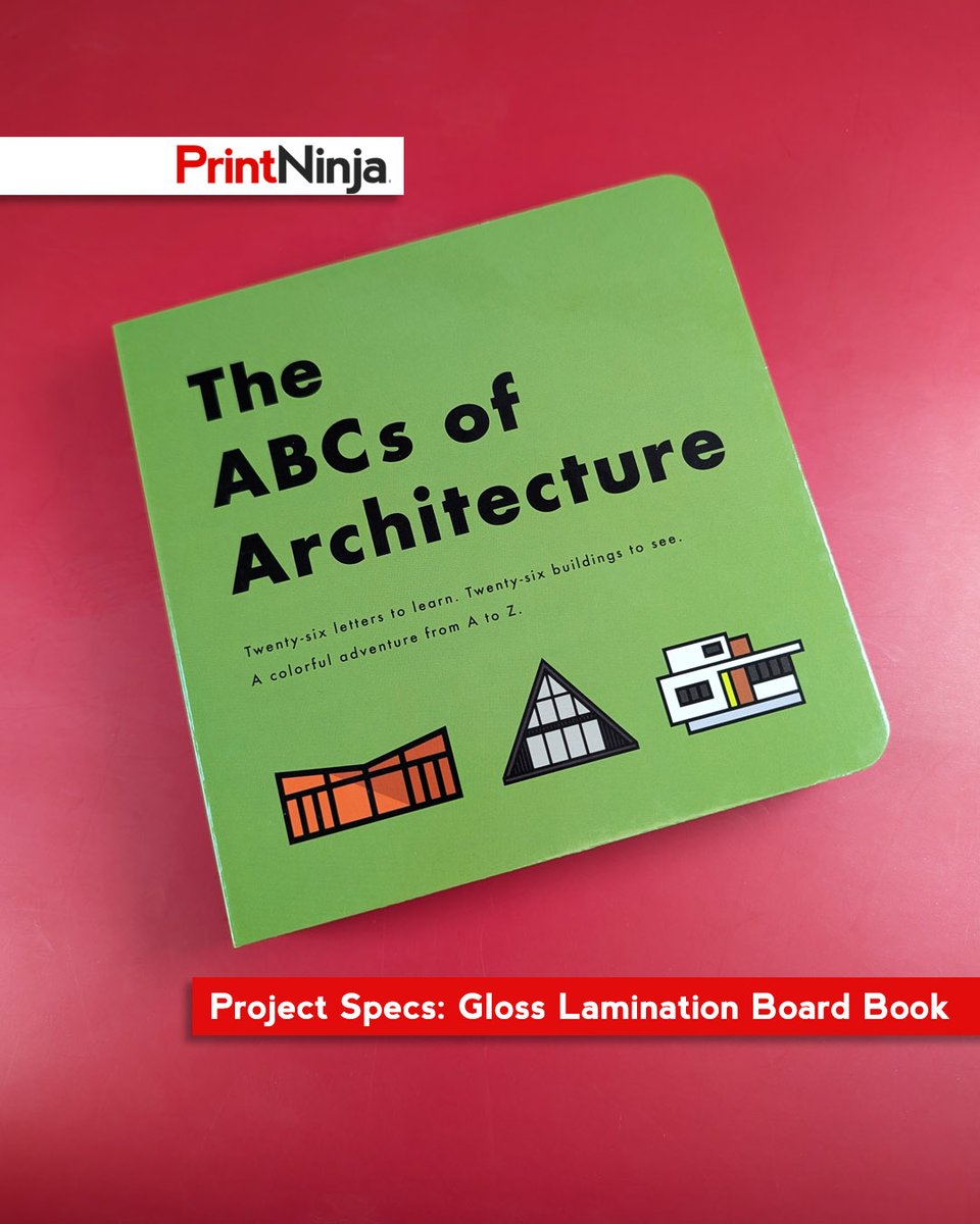 PrintNinja's tweet image. Discover inspiration on every page! 📚✨“The ABCs of Architecture”  illustrated by @HouseLogos. This stunning board book introduces young readers to the wonders of architecture.  🏛️🔤 ow.ly/UKev50YLe7Z #ChildrensBooks #ArchitectureLovers #BoardBooks #Bookstagram