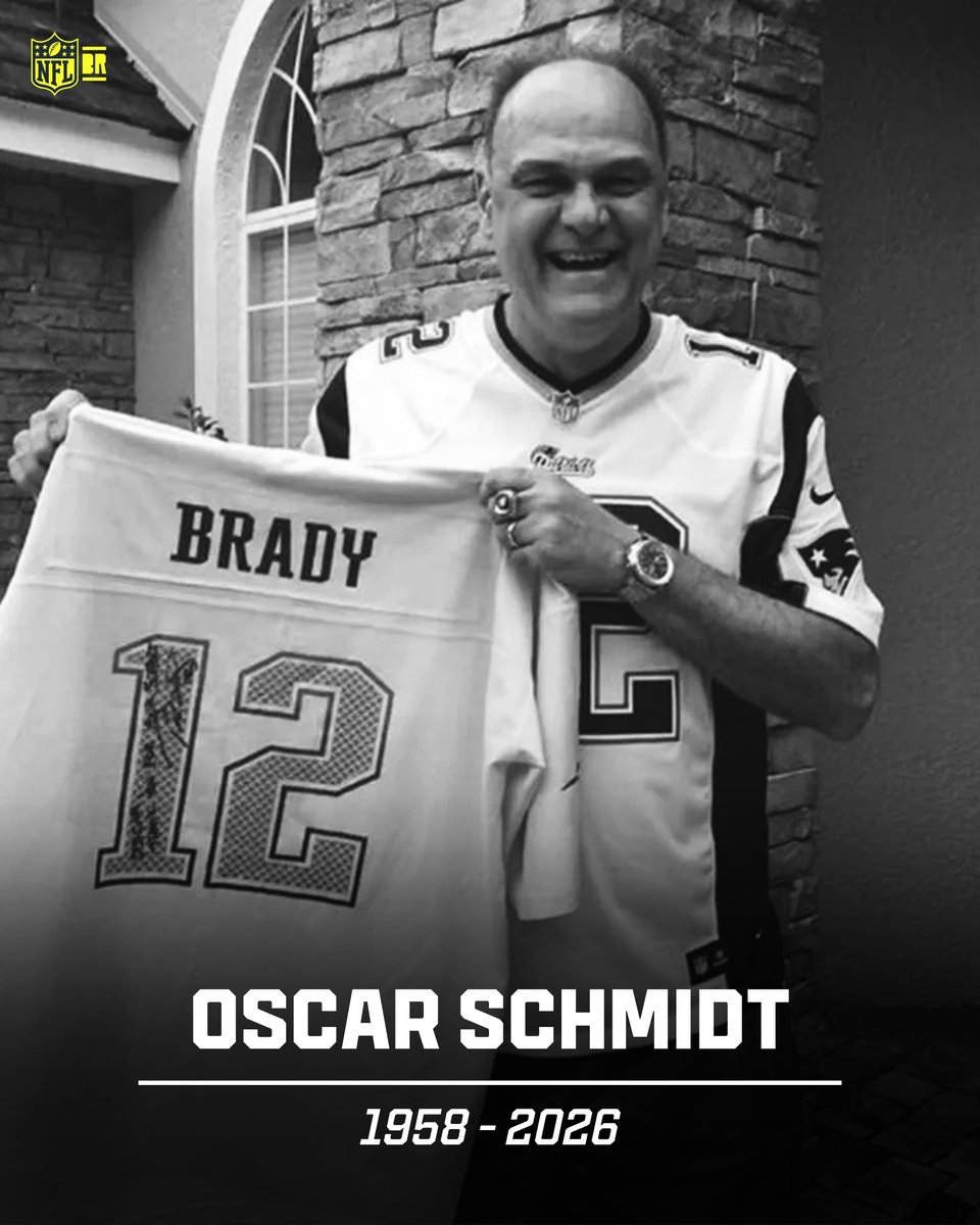 A NFL Brasil lamenta o falecimento de Oscar Schmidt, um dos maiores nomes do esporte brasileiro e apaixonado pela NFL.

Nosso respeito e solidariedade à família, amigos e fãs. 🖤
