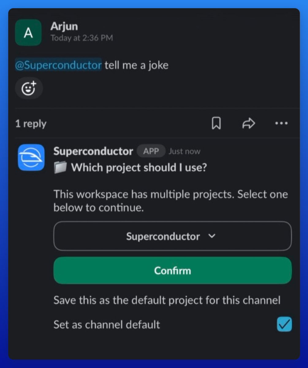 Superconductor tweet media