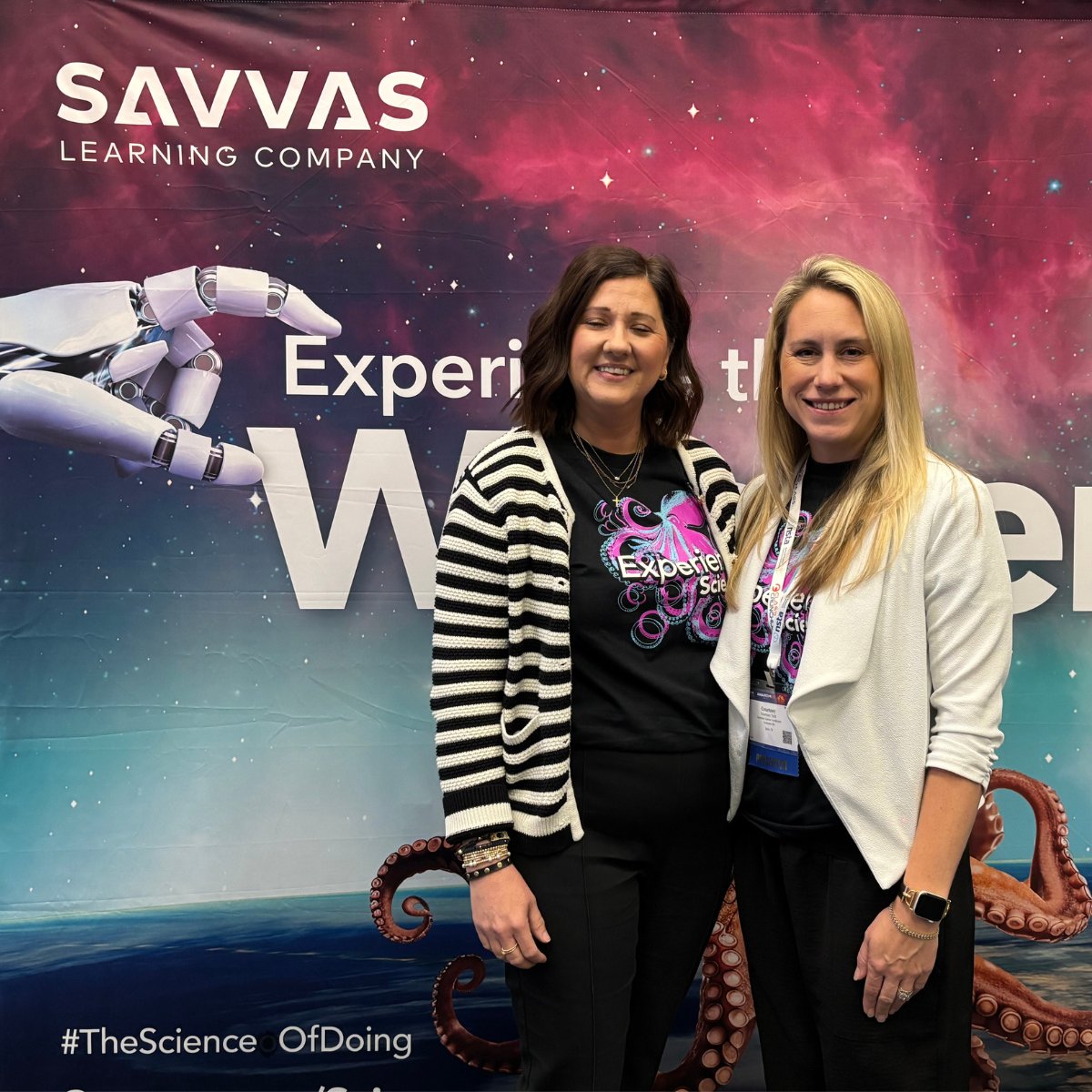 SavvasLearning's tweet image. 👏 Big thanks to all of our expert presenters and panelists today at #NSTASpring26!

Visit the @SavvasLearning booth (#321) to discover Experience Science® K–12—our new phenomena-driven curriculum. Request samples anytime here: ow.ly/qAQ850YzWg9

#SciEd #ScienceFriday @NSTA