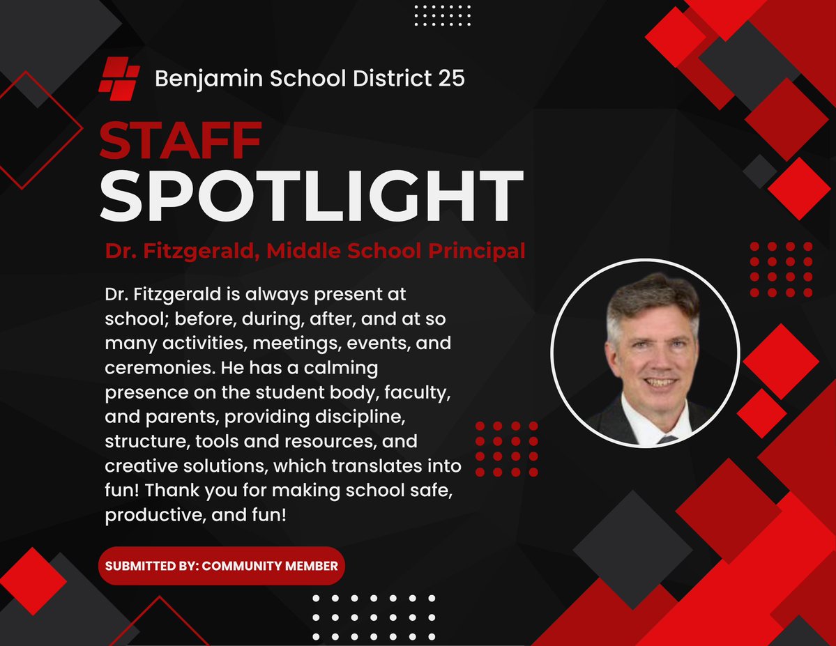 Benjamin District 25 tweet media