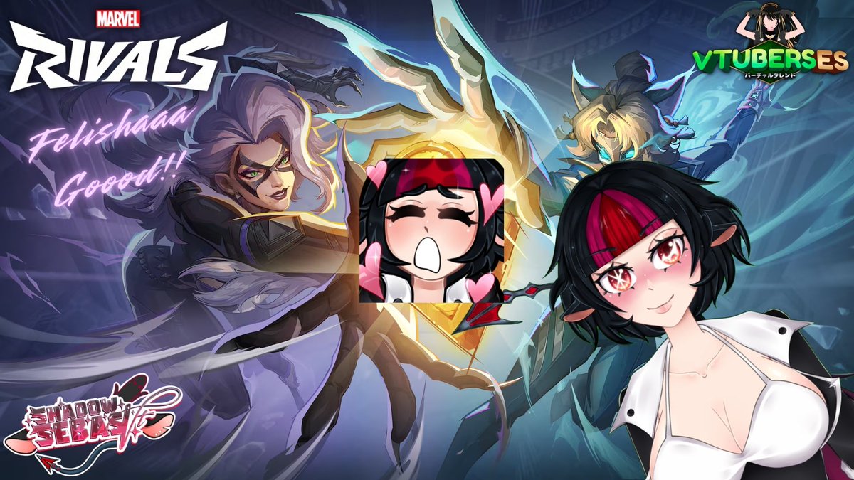 ShadowSebasVT's tweet image. 🔴En vivo🔴 ✨⚡VTuberES✨⚡ VTUBER SOMBRA WATONA MAIN BLACK CAT DESDE LA BETA XD (+18) ✨⚡VStreamer✨⚡!kofi !s
twitch.tv/shadowsebasvt
kick.com/shadowsebas05
#twitchenlinea #Kickstreaming #VtuberES #Vstreamer #VtuberUprsing #MarvelRivals