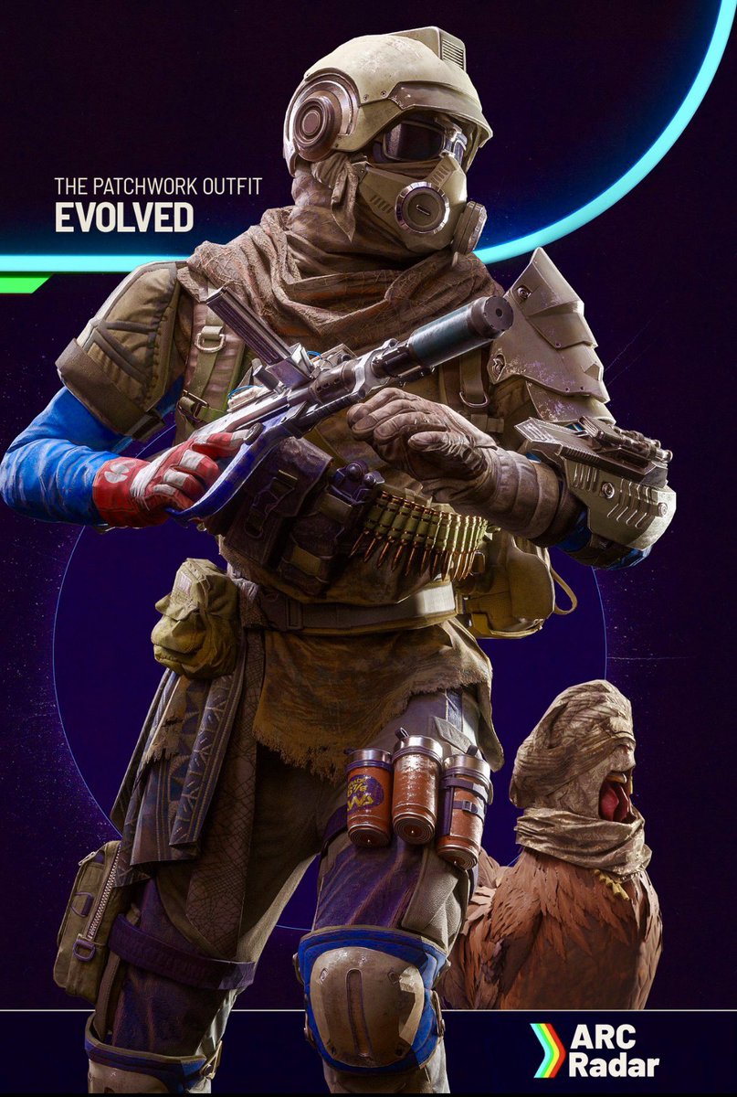 BentekkersTV's tweet photo. New Expedition Skin in ARC Raiders

The Patchwork Outfit (Evolved) 

What we thinking? 👀⬇️ https://t.co/HxP1yQXEU5