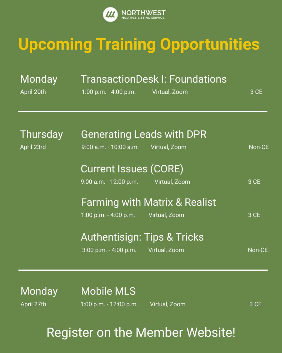 Northwest MLS tweet media