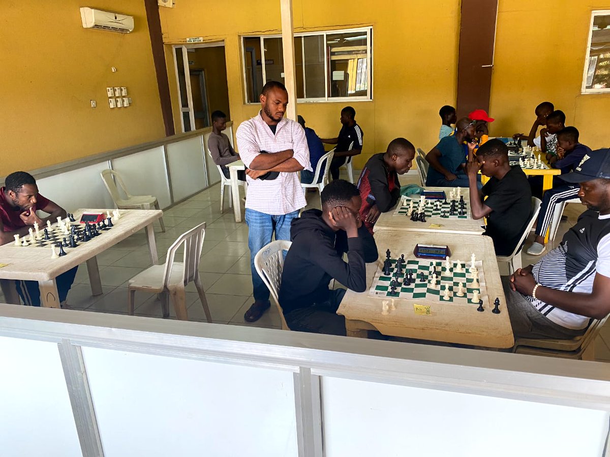 Chess_Heights's tweet photo. The boards are calling. Join 24 states in the biggest monthly chess event in Africa. Watch out for flyers to sign up! Shout out to Chess Heights Ondo Monthly. Pictures from Chess heights Kaduna Monthly. #ChessHeights https://t.co/oxM2P9p32M