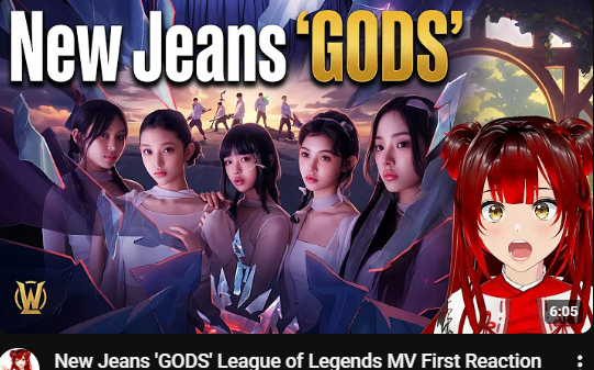 SolariReacts's tweet image. New Jeans collab with league of legends 'GODS' was amazing!! 

youtube.com/watch?v=-Quoju…

#newjeans #kpop #leagueoflegends #vtuber