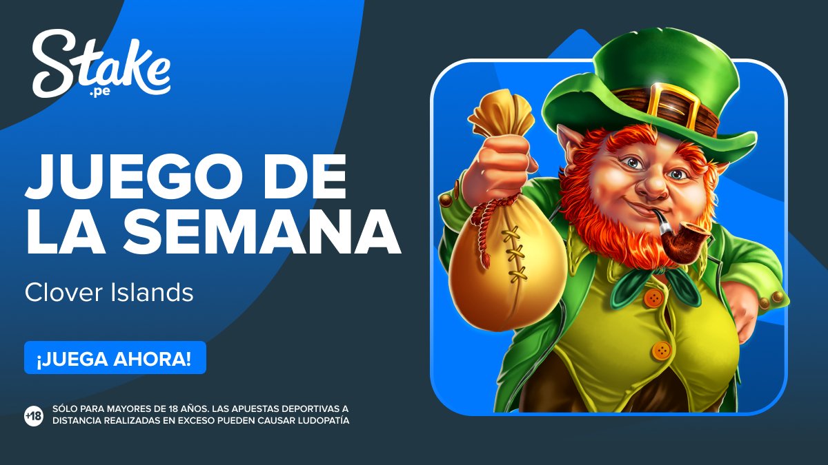 ¡Clover Islands! El juego semanal  🍀🎩

Regalaremos 100 free spins 🎰 a 2 Stakers aleatorios que den RT y comenten su user 📲

¡Juega ya! ➡️ bit.ly/4t7rQLY