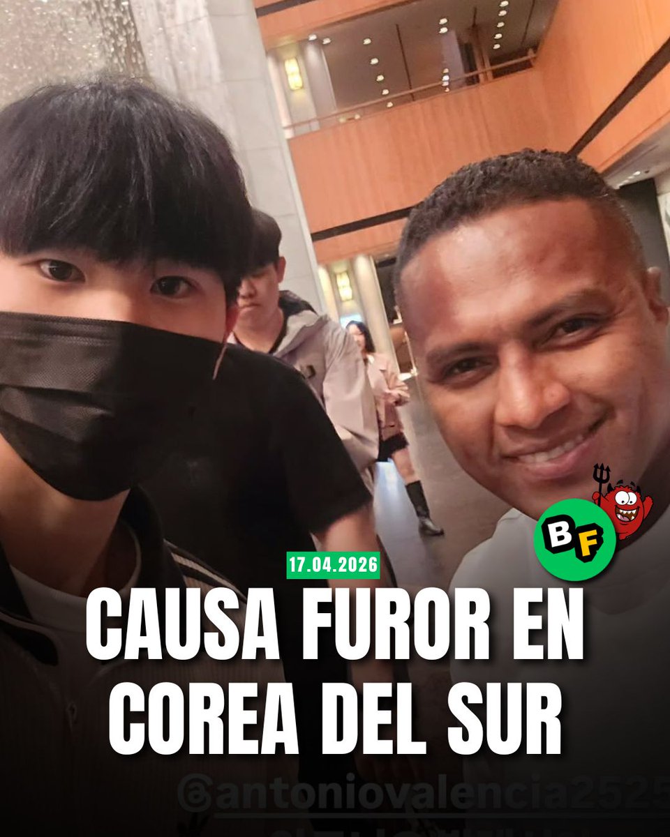 elcomerciocom's tweet image. ⟫ elcomercio.com/deportes/futbo… | #VIDEO | Así fue la bienvenida de Antonio Valencia en Corea del Sur. 💥🇰🇷