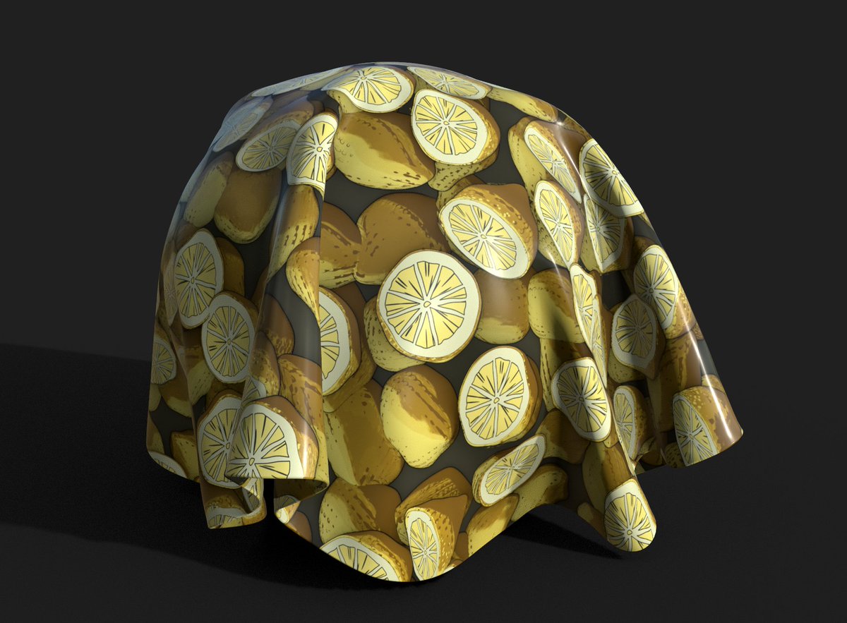 Merakline's tweet image. I’m having a lot of fun with the new Substance Designer update. It’s now much easier to create “grandma-style” tablecloths procedurally 😄. 
Can’t wait to explore this even further!
#SubstanceDesigner #ProceduralArt #MaterialArtist #3D #GameDev