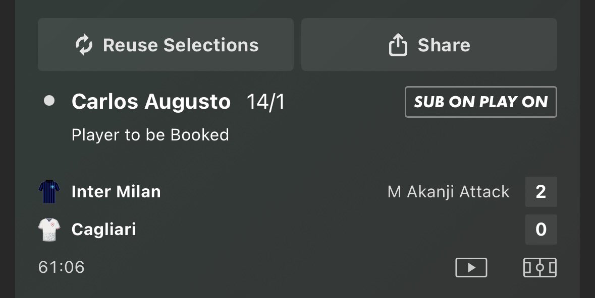 daratah1's tweet image. IN PLAY🟨🟨

2 fouls and loves a card, can’t ignore that price

#tips #picks