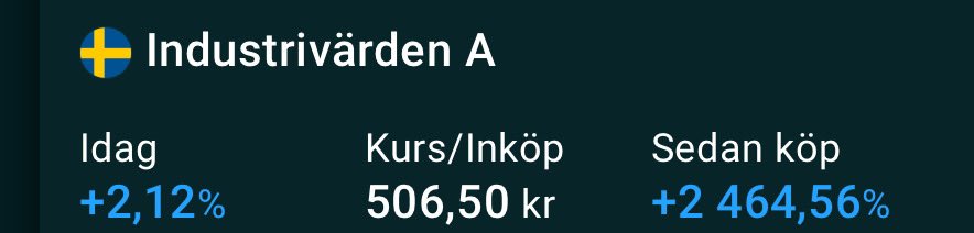 Berggylta's tweet photo. @ELiInvest_ Håller med. Vissa såna aktier är det som ger ens privatekonomi stark boost trots ”vanligt” jobb. Jag har liknande i Industrivärden vars utdelningar hjälpt till att forma en portfölj och ekonomi som bygger vårt hus nu. Fint! 🏡 https://t.co/dk3Vue1Kf1