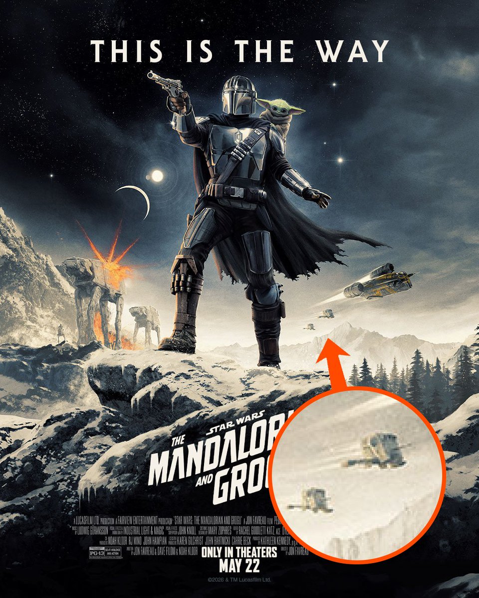 TomSpinaDesigns's tweet image. Something fun and nostalgic from the new Matt Ferguson poster for The Mandalorian and Grogu. Mini-Rig, anyone?

#StarWars #Mandalorian #KennerStarWars #INT4