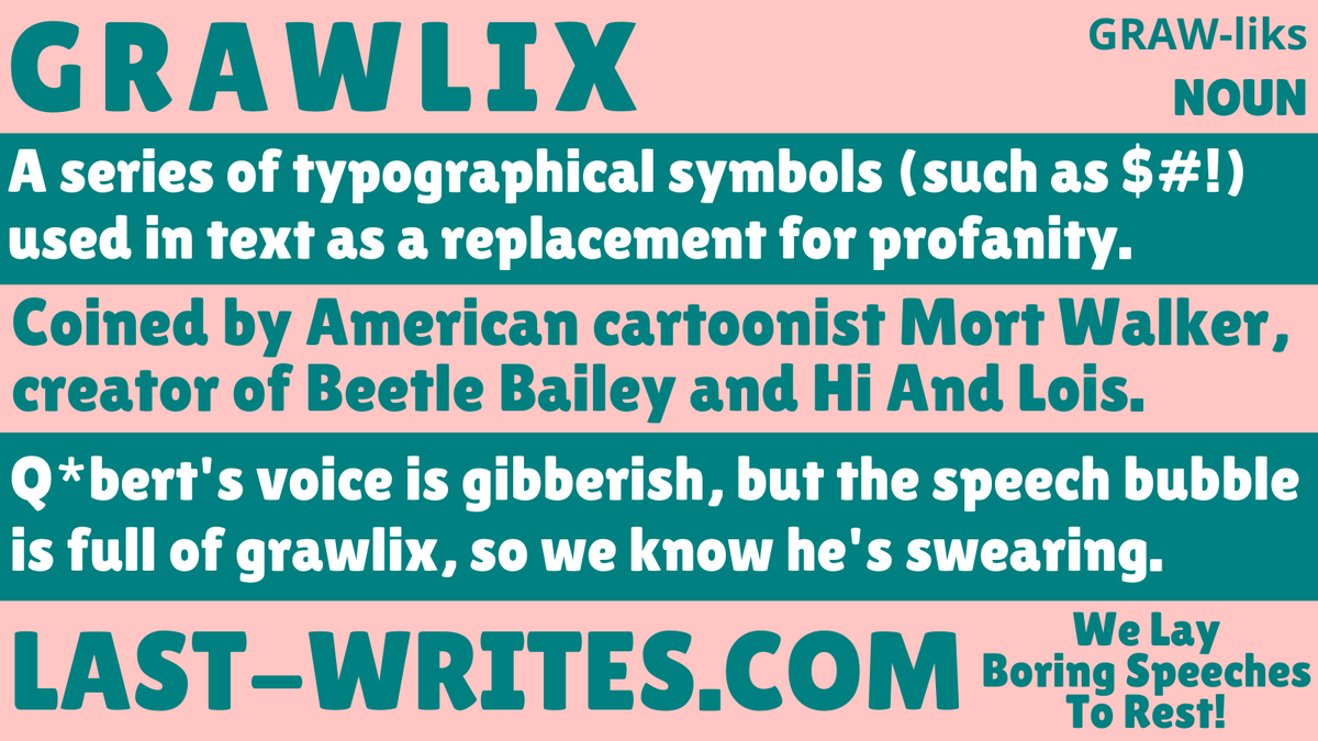 Undertakeynote's tweet image. It's #WordWednesday!

Your mission, should you choose to accept it, is to respond to this post by using today's word correctly in a proper sentence.

#Wordgame
