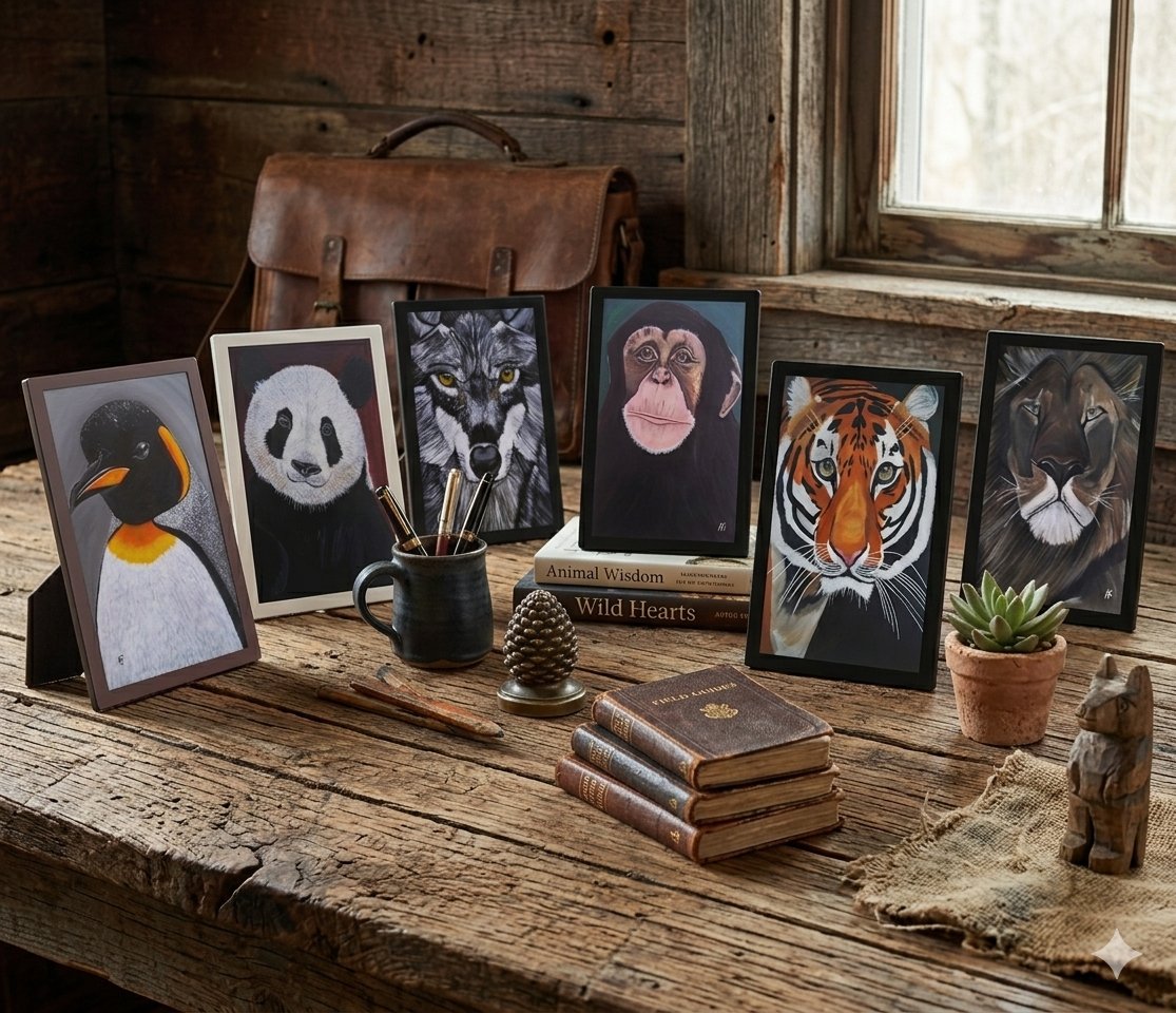 AlfredFoxCreate's tweet image. Check out these wildlife Picture Plaques available at Zazzle. zazzle.co.uk/store/alfred_f… #zazzle #zazzlemade #art #gifts #paintings #birthdays #forhim #forher