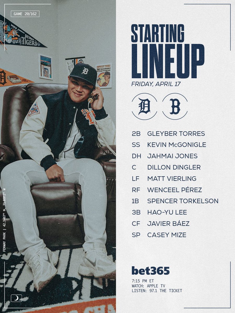 [LIVE] (MLB) DET@BOS G1李灝宇處女秀豆城搏蘇牙 - 棒球 - PTT.BEST 批踢踢爆文