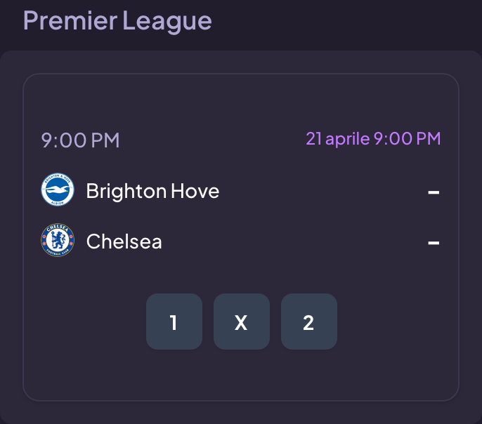 Fanta_schedina's tweet image. Adrenalina pura! 💥 Non perdere lo spettacolo della Premier League. Due squadre in campo, un solo obiettivo. Qual è il tuo risultato esatto per la partita? 💬
Invia il tuo pronostico su Fantaschedina 🔮
#Calcio #Pronostico #Pronostici #Fantaschedina #PremierLeague