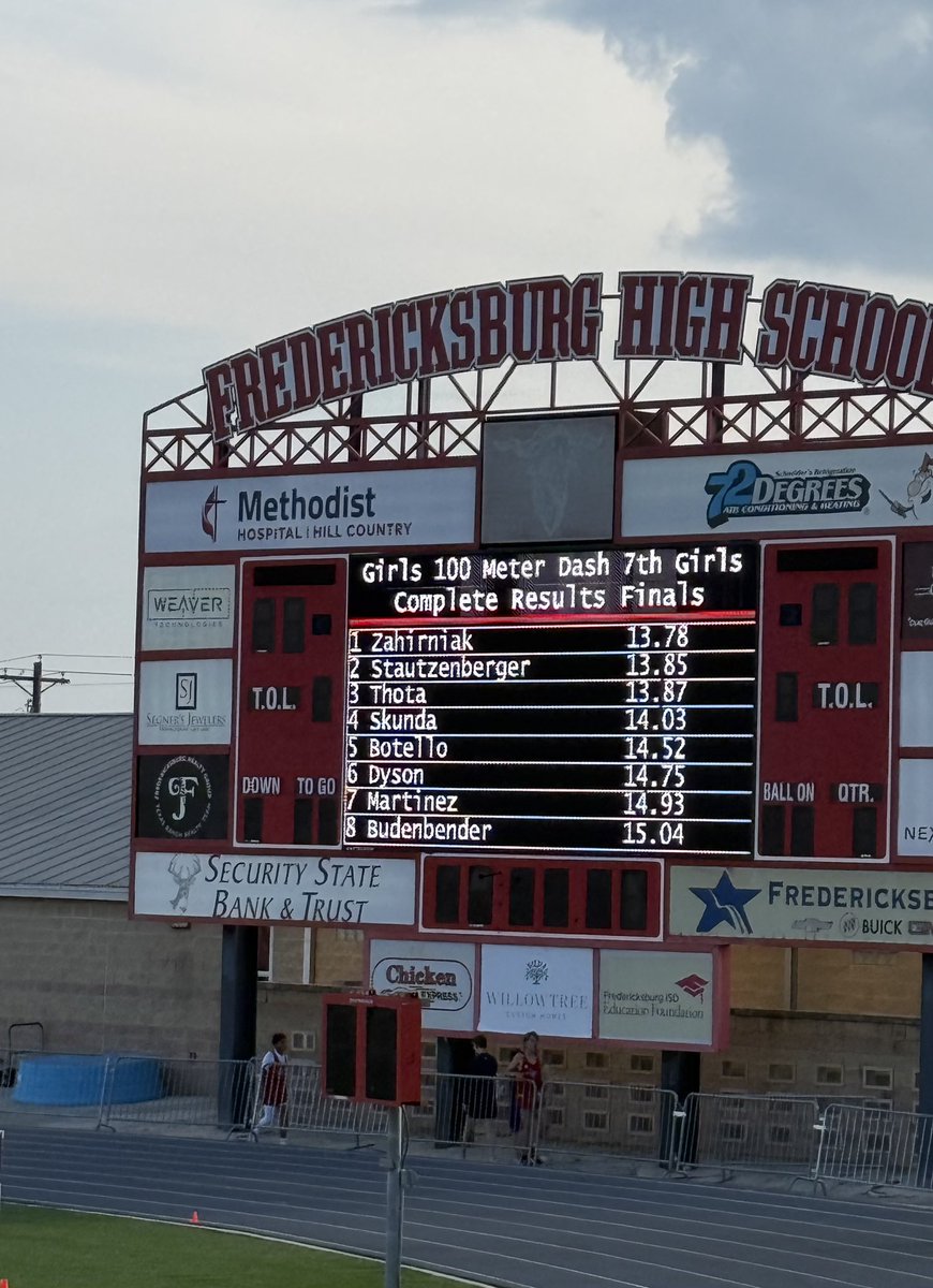 BrynleeZ_8's tweet image. Mid week training on Wednesday. Yesterday I won 1st in the 100m and took 4th in the 200m at the Fredericksburg track meet. 🏆#chasingPRs #multisportathlete 
@tagupSoftball @LineDsoftball @ExtraInningSB @PrepSoftball @youareathlete @softballhype @upnextrecruits @gatorjack72