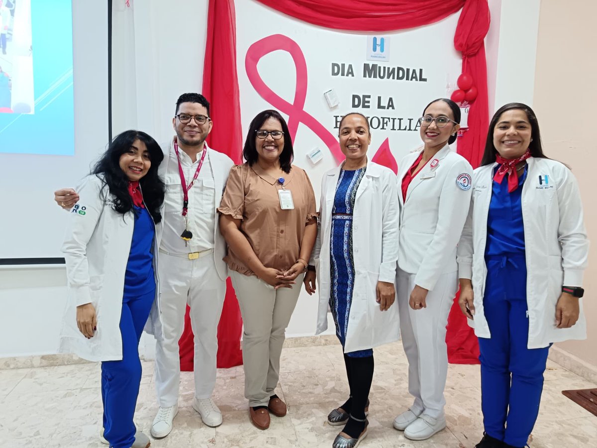 HDPBRD's tweet image. Hospital Padre Billini realiza conferencia por el Día Mundial de la Hemofilia.

#hospitalpadrebillini #diamundialdelahemofilia #promover #pacientes #calidaddevida