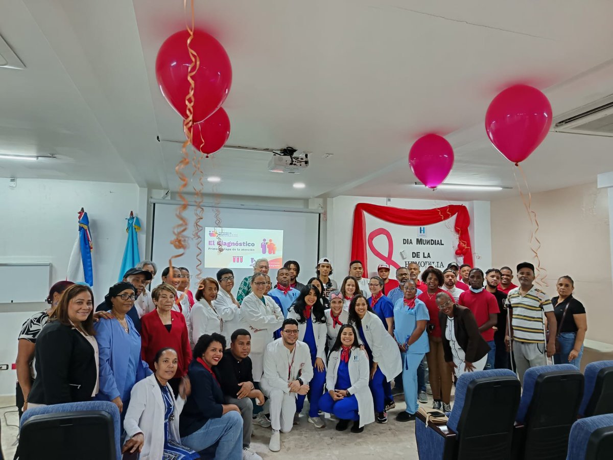 HDPBRD's tweet image. Hospital Padre Billini realiza conferencia por el Día Mundial de la Hemofilia.

#hospitalpadrebillini #diamundialdelahemofilia #promover #pacientes #calidaddevida