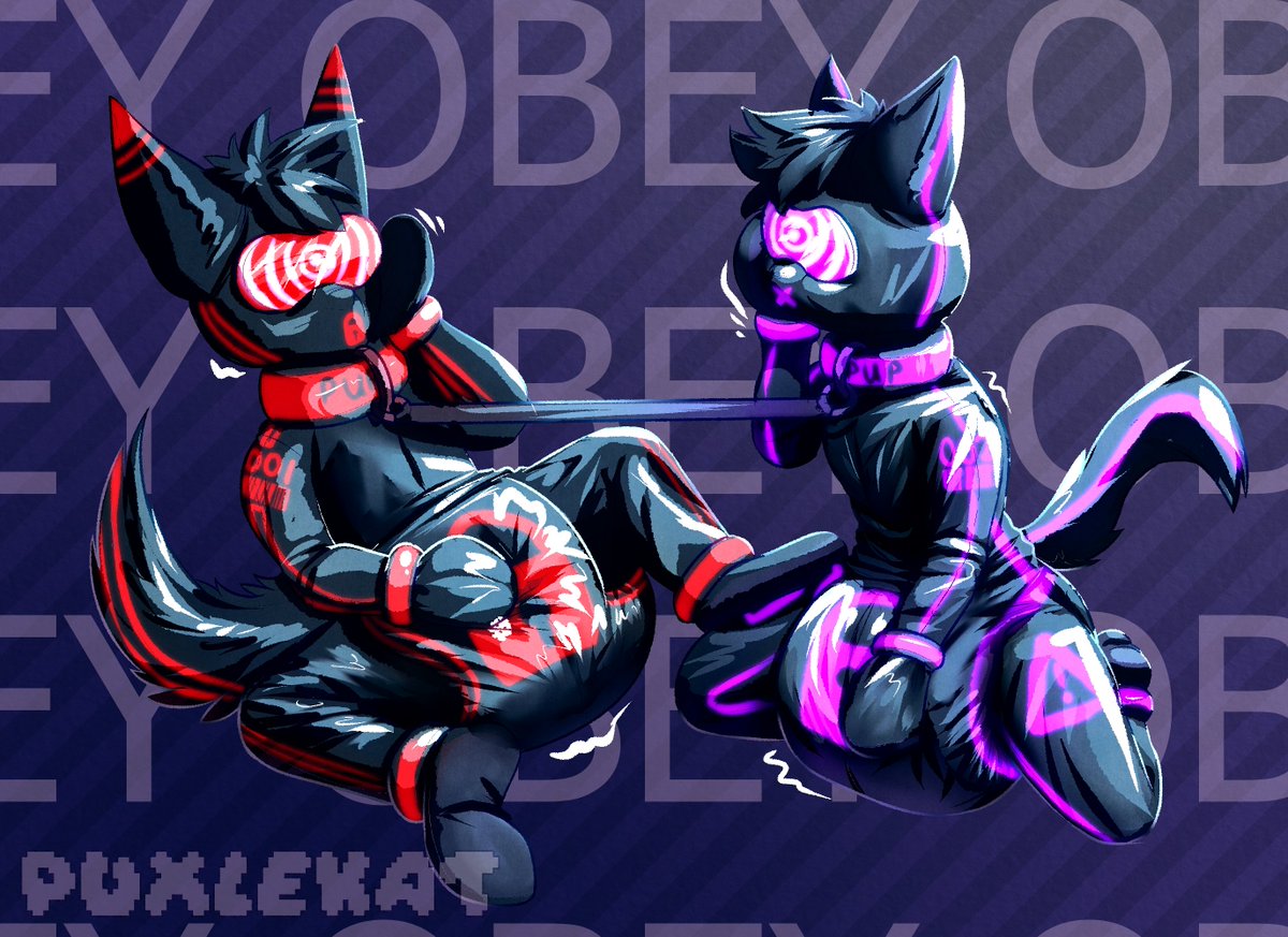 PuxleKat's tweet photo. Obey and be a good padded drone :3
Commission I did for @PSCIFLF https://t.co/lPlIWzYmVH