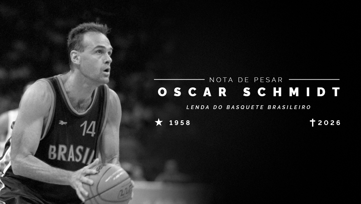 LUTO | O Ministério do Esporte manifesta profundo pesar pelo falecimento de Oscar Schmidt, ocorrido nesta sexta-feira (17), aos 68 anos.

Confira a nota na íntegra: gov.br/esporte/pt-br/…