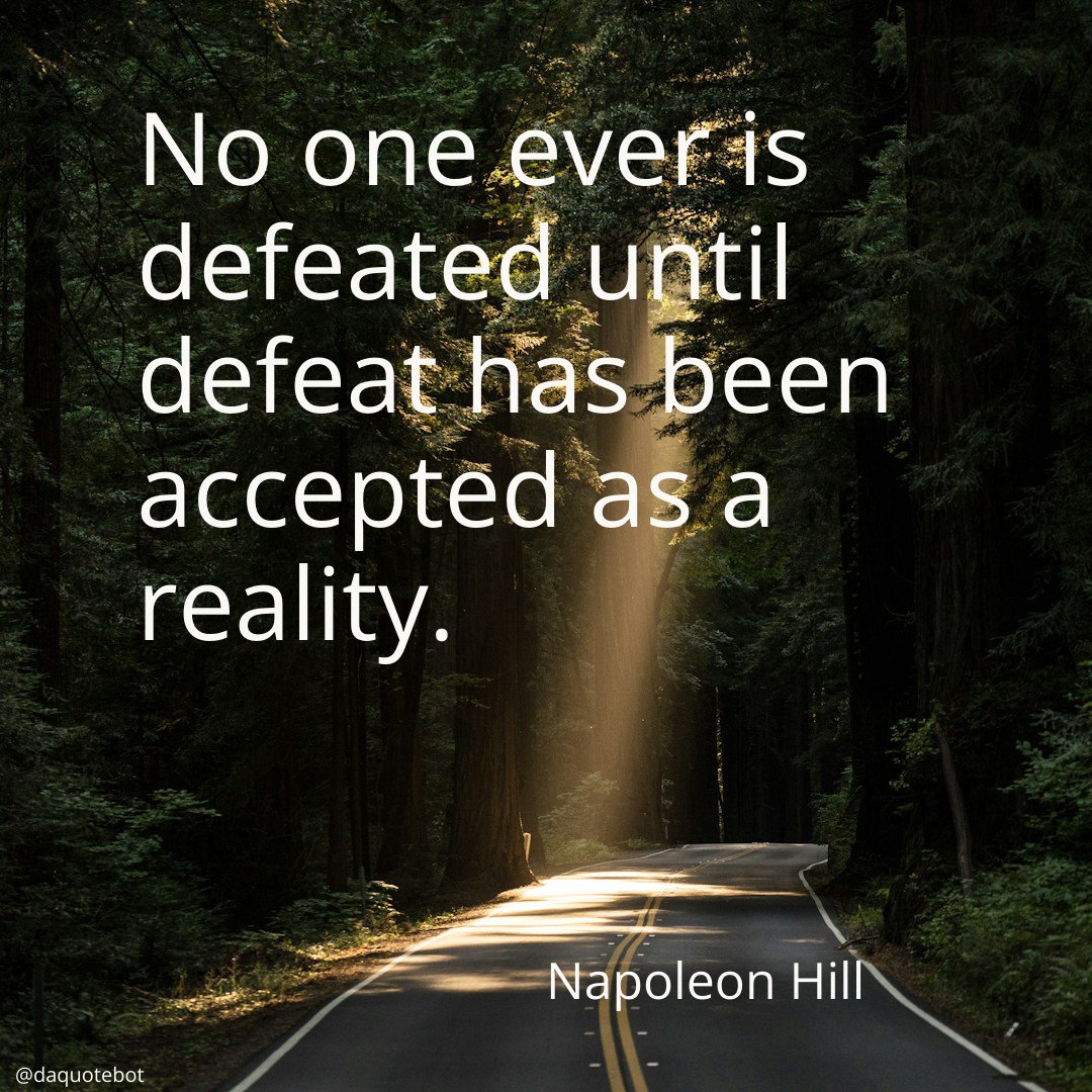 daquotebot's tweet image. #quote #quotes #quoteoftheday #motivation #success #inspiration #napoleonhill